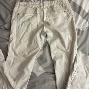 White jeans